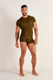 Personal Allure Tee-Shirt Crew Neck | Olive 463044-1050