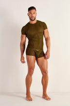 Personal Allure Tee-Shirt Crew Neck | Olive 463044-1050