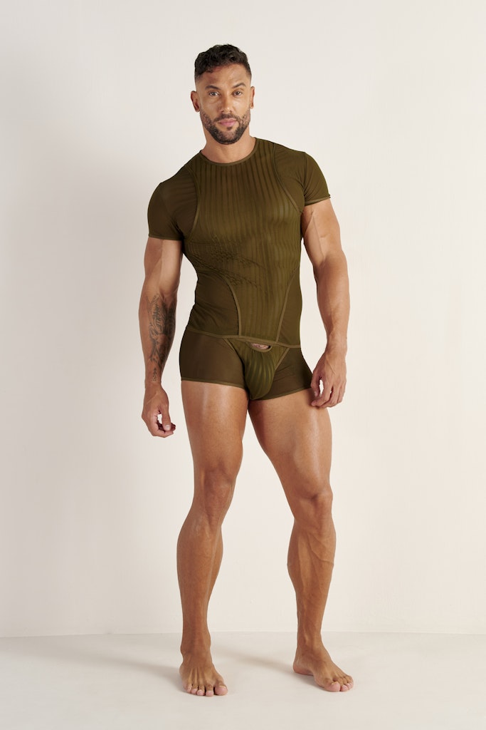 Personal Allure Tee-Shirt Crew Neck | Olive 463044-1050