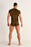 Personal Allure Tee-Shirt Crew Neck | Olive 463044-1050