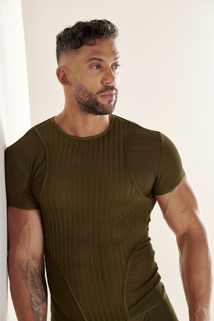 Personal Allure Tee-Shirt Crew Neck | Olive 463044-1050
