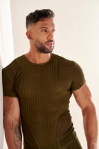 Personal Allure Tee-Shirt Crew Neck | Olive 463044-1050