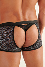 Pure Seduction Boxer String | Black 463063-0004