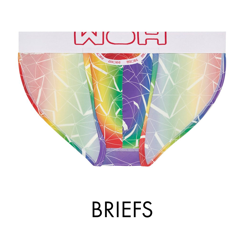 sexy fun rainbow briefs