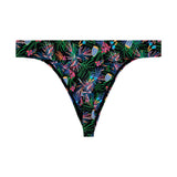 Funky Styles Thong | Black Print 403013-P004