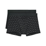 Gabriele #2 Boxer Briefs H01 2 Pack | Black/Black Print 402874-D042