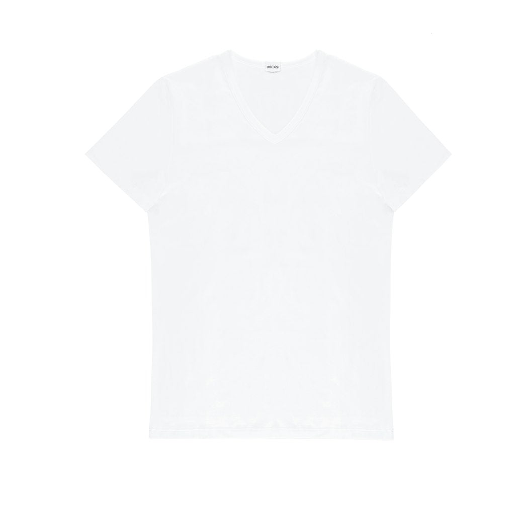 401331 Supreme Cotton Tee-Shirt V Neck - 0003 White