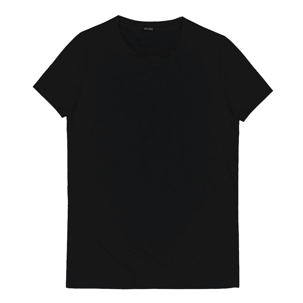 401330 Supreme Cotton Tee-Shirt Crew Neck - 0004 Black