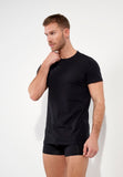 401330 Supreme Cotton Tee-Shirt Crew Neck - 0004 Black