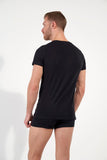 401330 Supreme Cotton Tee-Shirt Crew Neck - 0004 Black