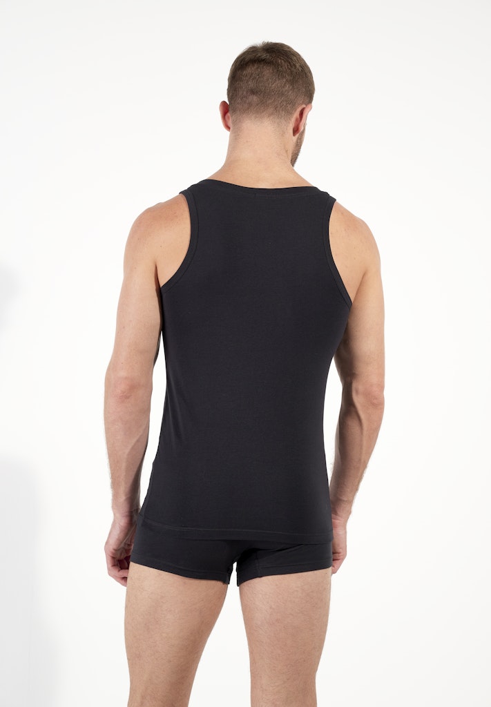 401332 Supreme Cotton Tanktop - 0004 Black