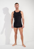401332 Supreme Cotton Tanktop - 0004 Black