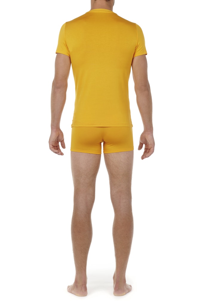 402593 Tencel Soft Tee-Shirt Crew Neck - 00YO Ginger