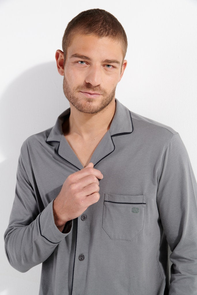 402802 Albert Long Sleepwear - 00ZU Grey