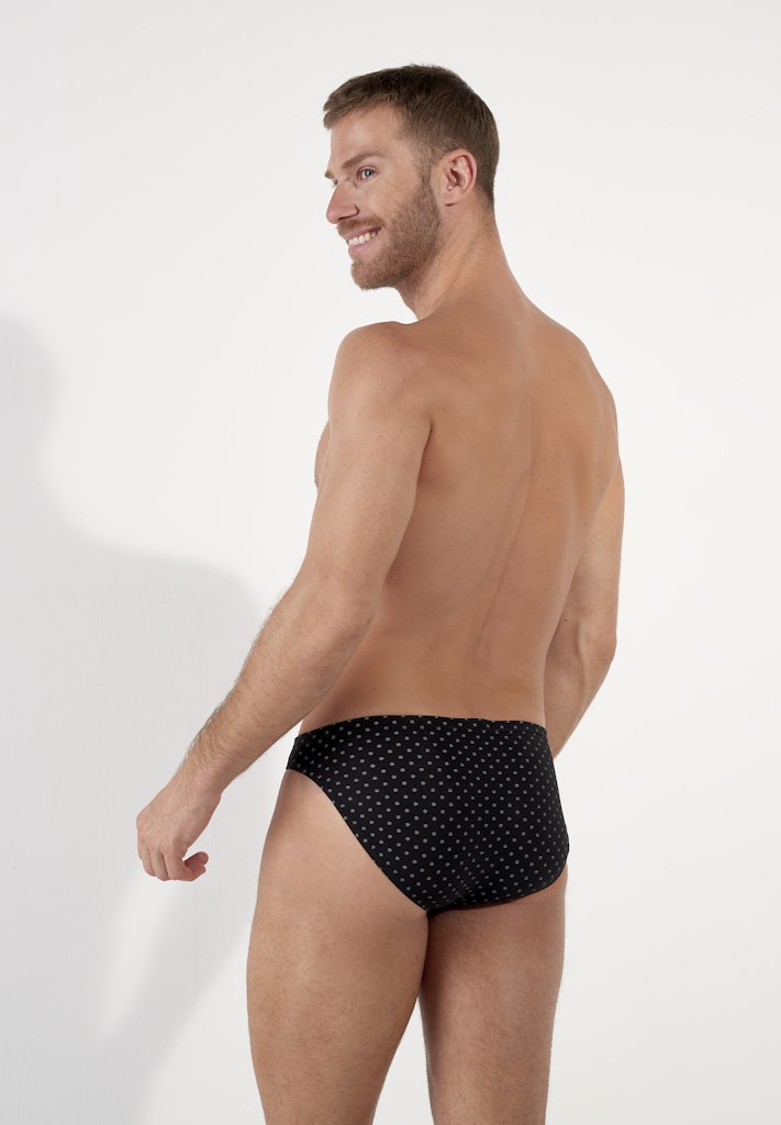 401912 Max Comfort Micro Briefs - I004 Black Print