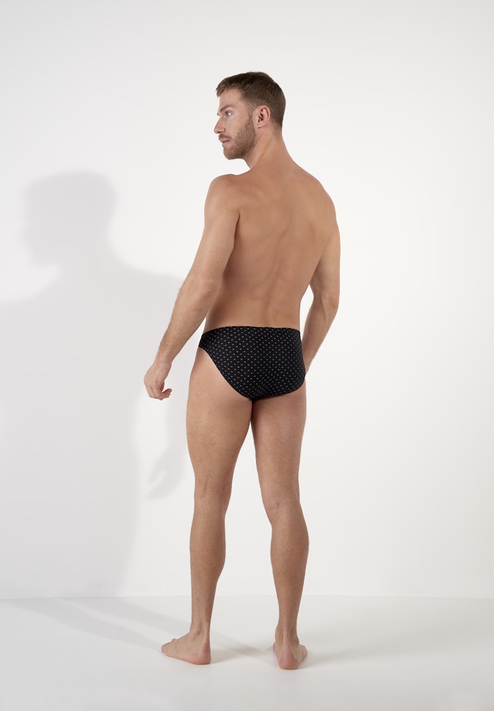 401912 Max Comfort Micro Briefs - I004 Black Print