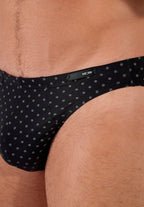 401912 Max Comfort Micro Briefs - I004 Black Print