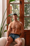 Compiegne Boxer Briefs | Navy Print 403087-P0RA