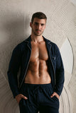 Rafael Long Pajama Set  | Navy 403064-00RA