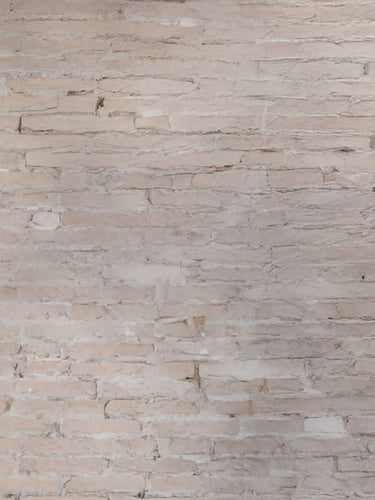 Man wearing blue underwear against a wooden wall