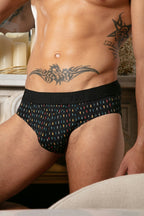Rolling Mini Briefs HO1 | Black Print 403232-I004
