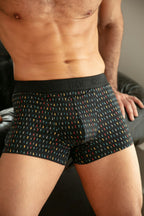 Rolling Boxer Briefs HO1 | Black Print 403233-I004
