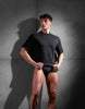 405508 Harro New Tee-Shirt Crew Neck - M014 Black Combination