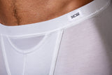 402465 Tencel Soft Comfort Boxer Briefs Ho1 - 0003 White
