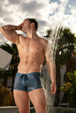 Anglet Swim Shorts | Turquoise Print 402983-I0PF