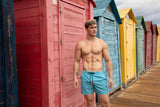 Espelette Beach Boxer | Turquoise Print 402993-I0PF