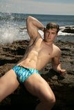 Marbella Swim Mini Briefs | Blue Print 402922-P0BI