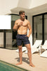 Summer Beach Boxer | Navy Print 402996-I0RA