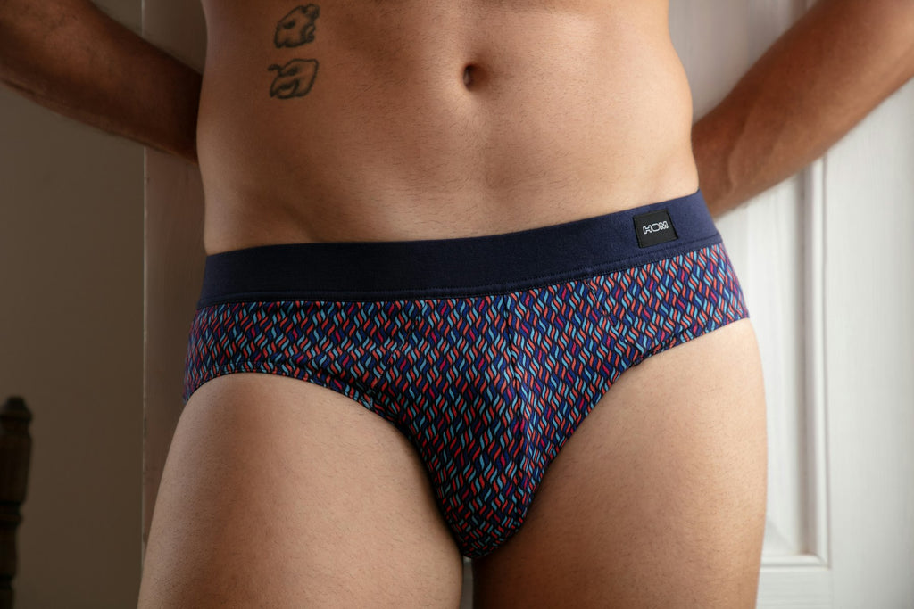 Ocean Drive Comfort Mini Briefs | Red Print 403129-I0PA