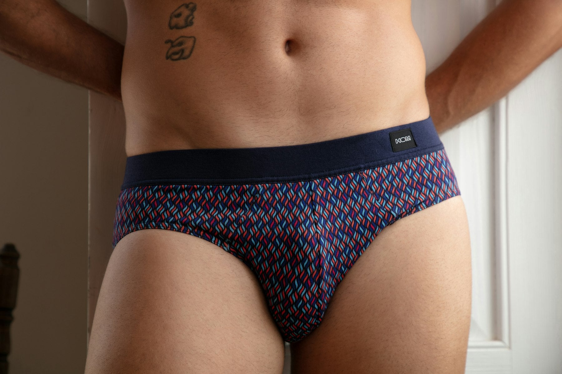 Ocean Drive Comfort Mini Briefs | Red Print 403129-I0PA